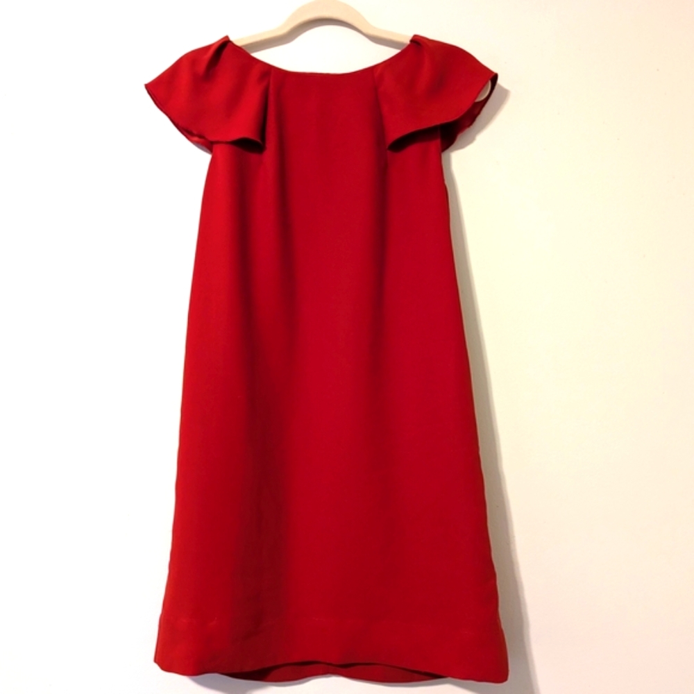 Red Orange Mini Dress